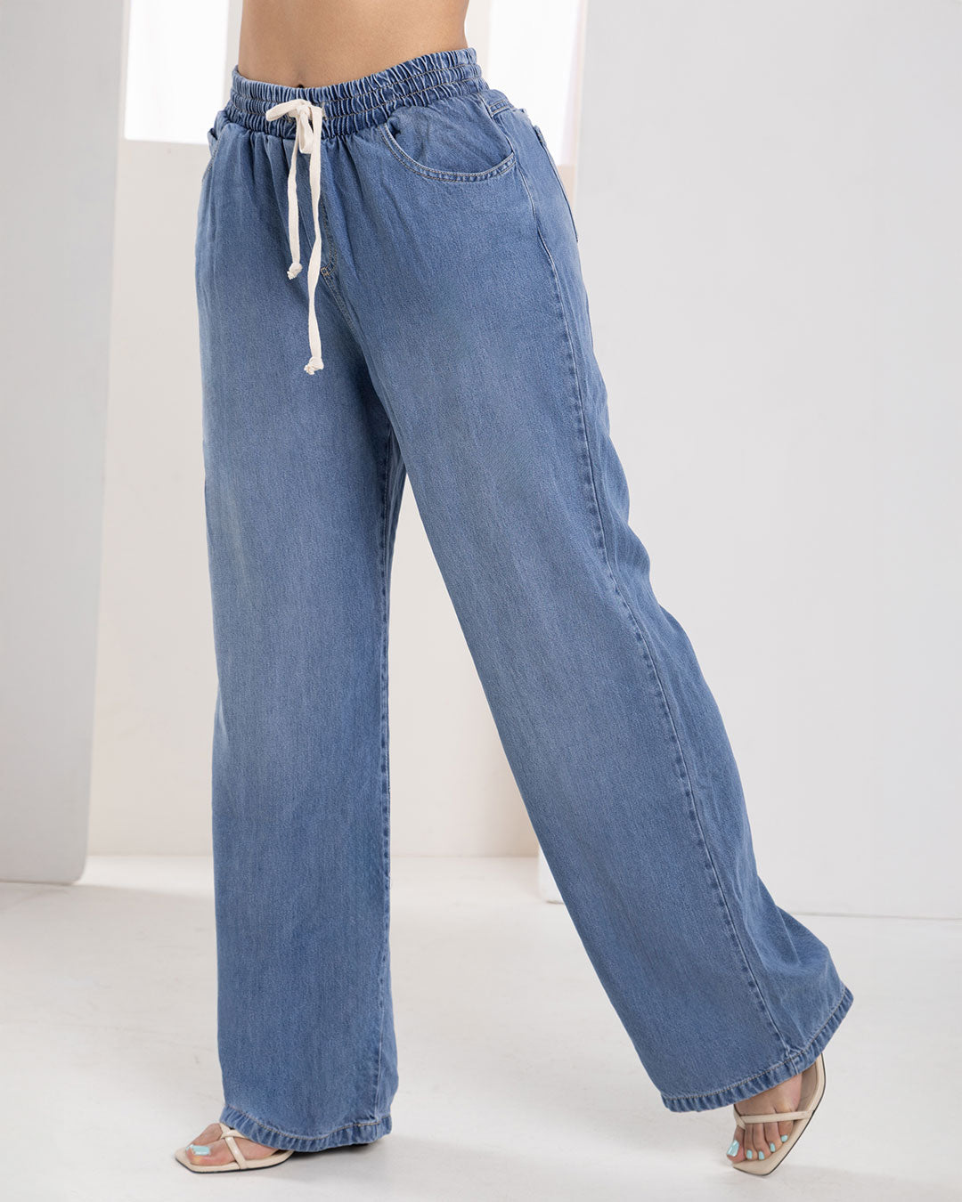 P74416 PANTALÓN INDIGO AZUL