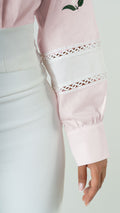 P3898 CAMISERA POPELINA ROSADO
