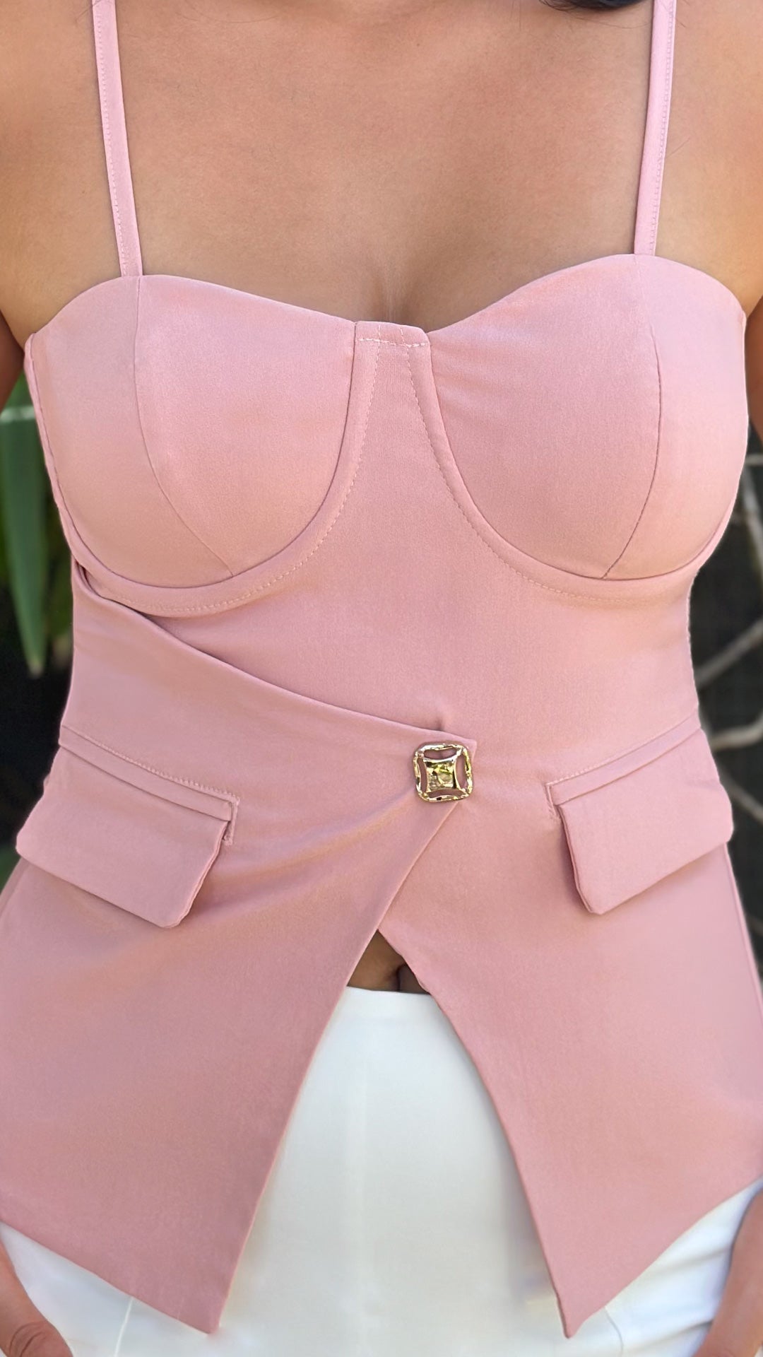 P4086 BLUSA BENGALINA ROSA