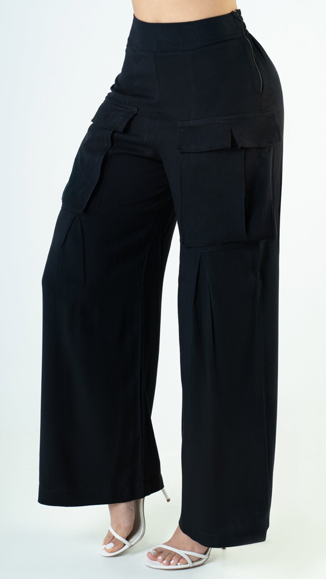 P74378 PANTALÓN TWILL SENSACION NEGRO
