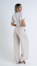 P74401 CONJUNTO CHALIS CAMEL CLARO