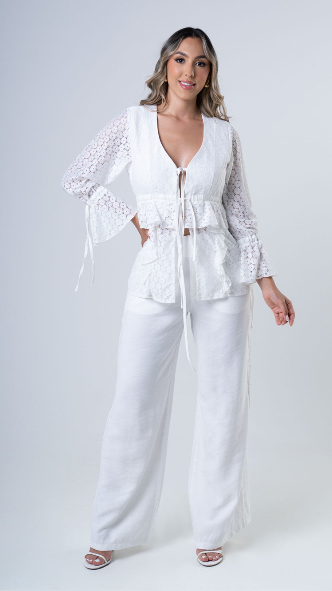 P74410 CONJUNTO FLOW MARFIL