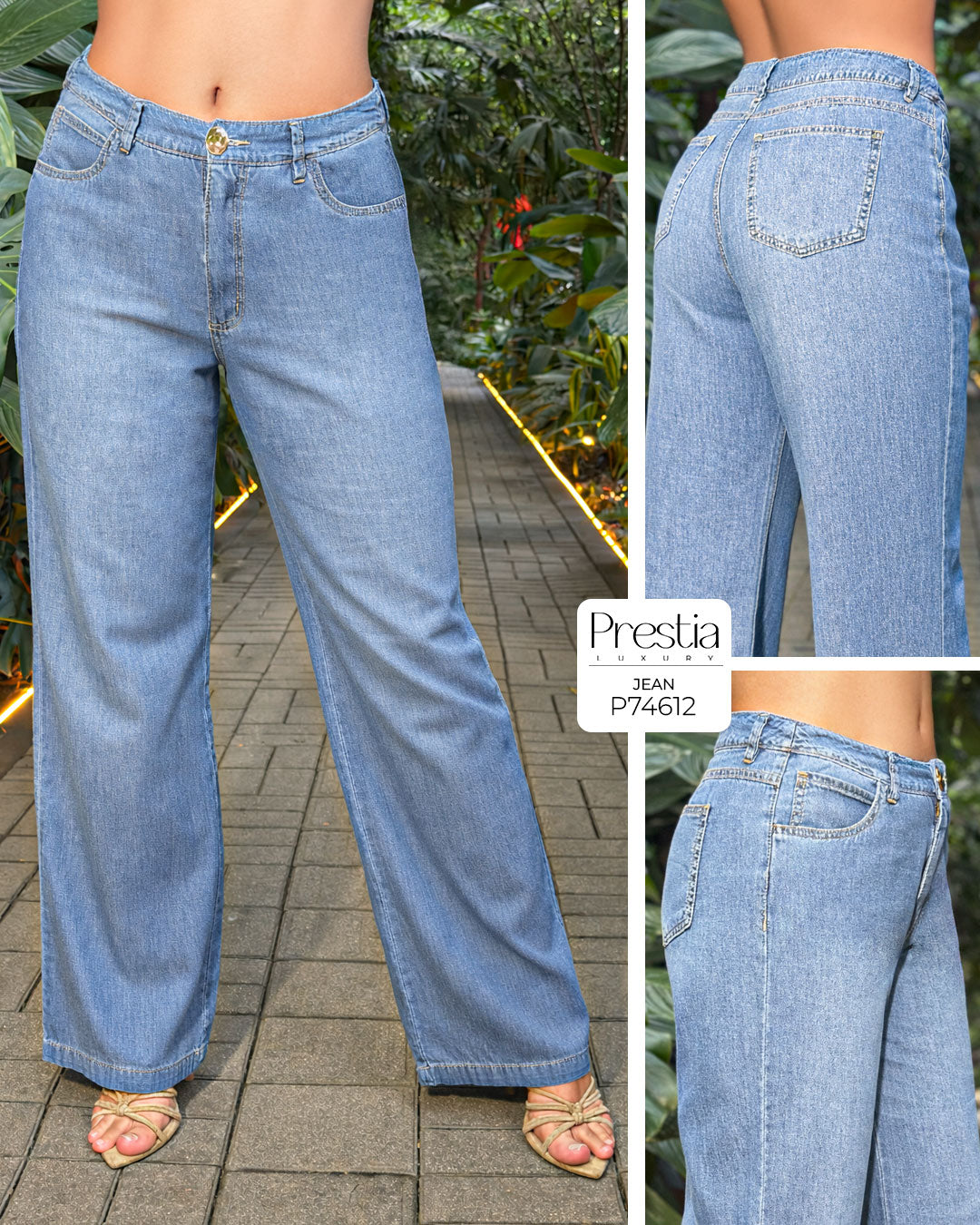 P74612 JEAN INDIGO AZUL