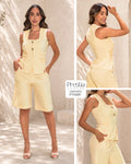 P74681 CONJUNTO NOCHES DE VIENA AMARILLO