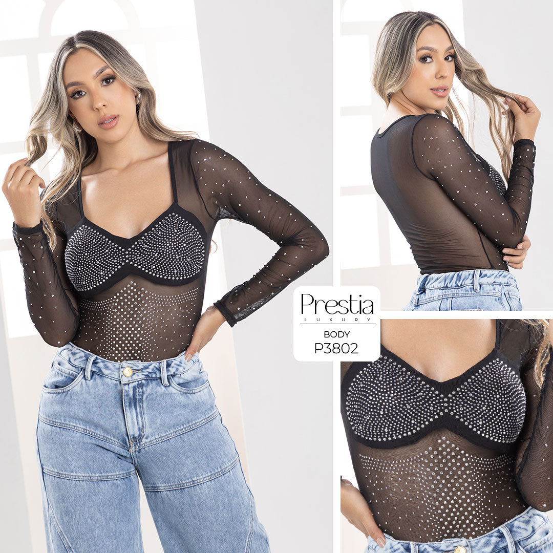 P3802 BODY MALLATEX NEGRO