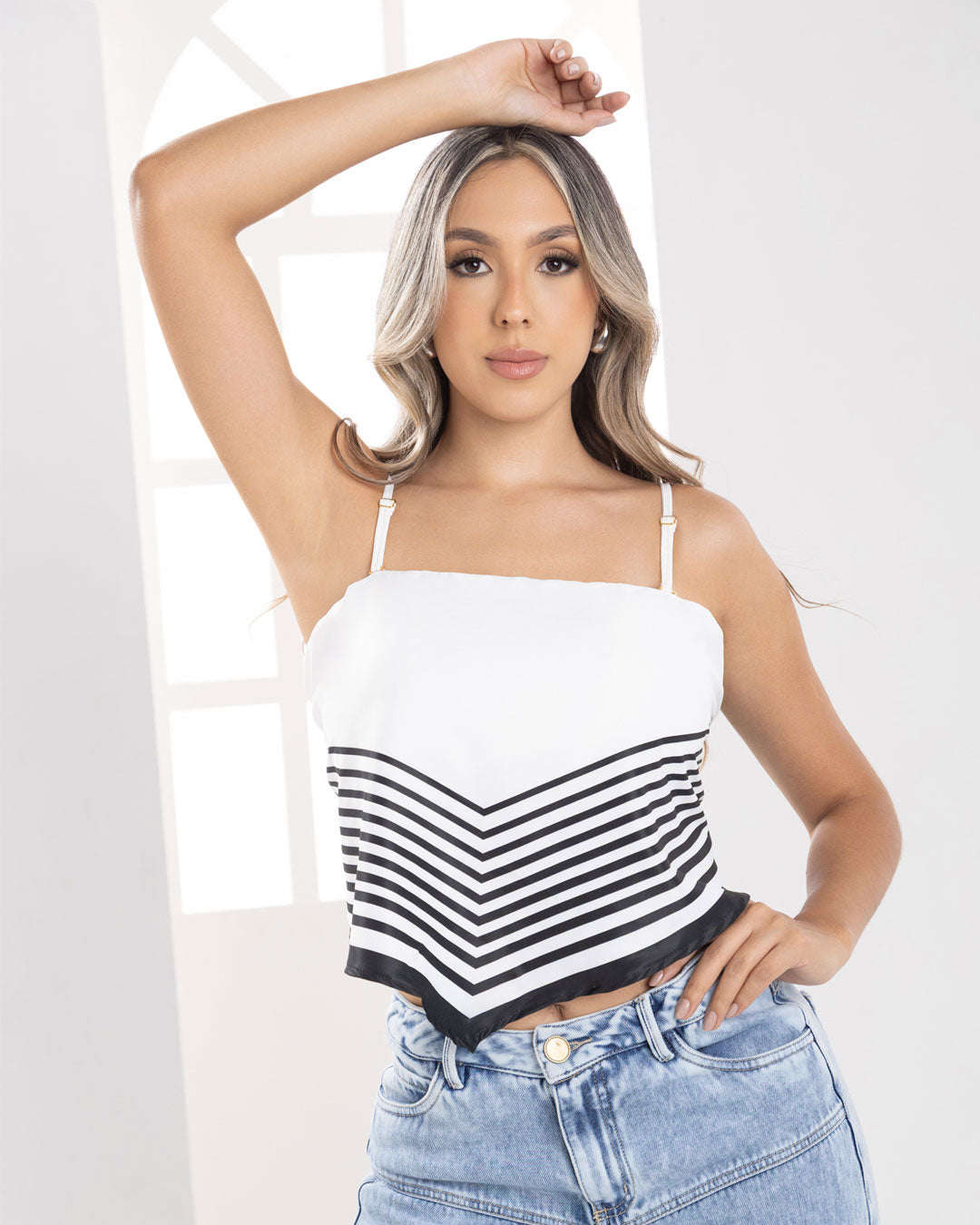 P3948 BLUSA AGATHA MARFIL