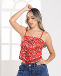 P3948 BLUSA AGATHA ROJO