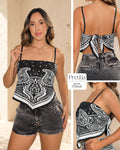 P3948 BLUSA AGATHA NEGRO