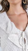 P3971 BLUSA CHIFON MARFIL