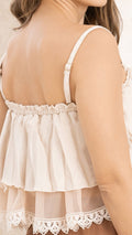 P3990 BLUSA LINO CAMEL
