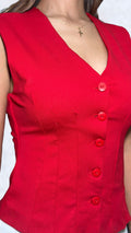 P4000 CHALECO PUNTIROMA ROJO