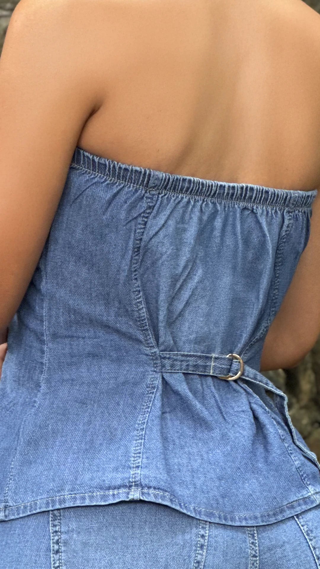 P4001 BLUSA INDIGO AZUL
