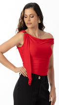 P4005 BLUSA MALLA ROJO