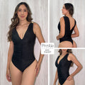 P4007 BODY LICRA DESTELLANTE NEGRO