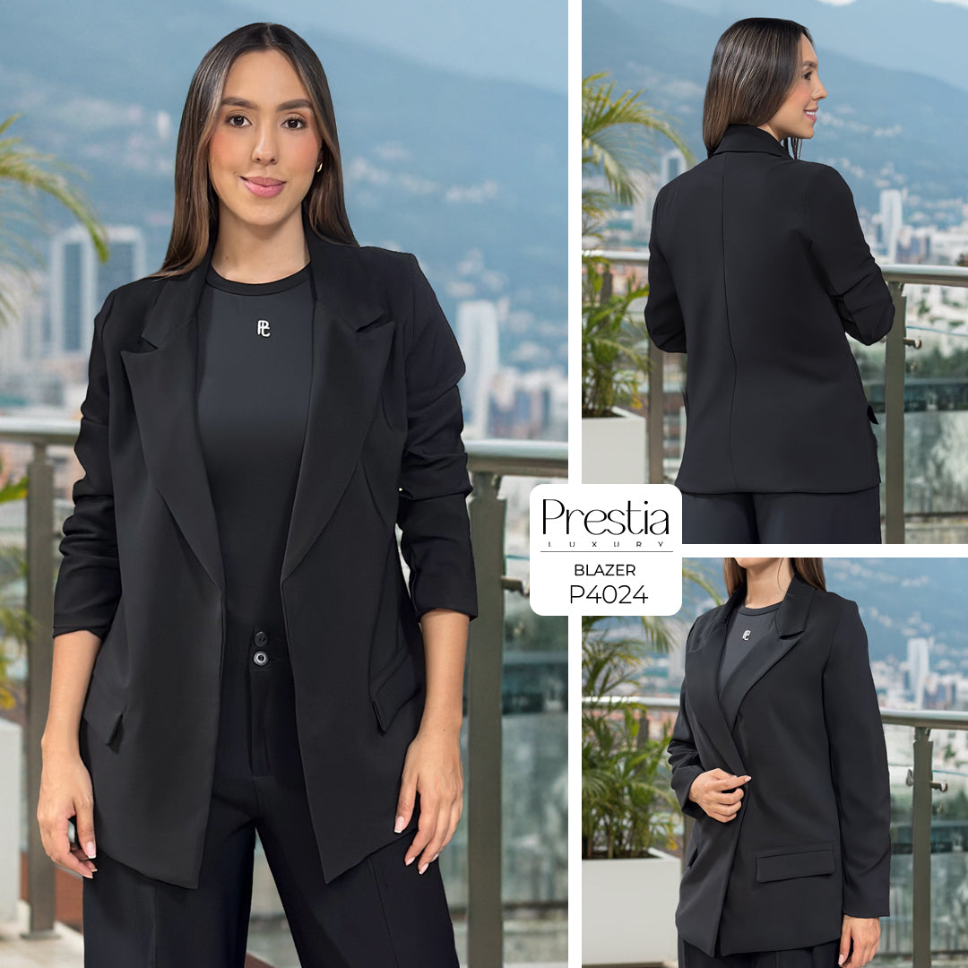 P4024 BLAZER NOCHE DE VIENA NEGRO