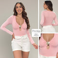 P4027 BODY POLIESTER ROSADO