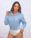 P4049 BODY POLIESTER AZUL