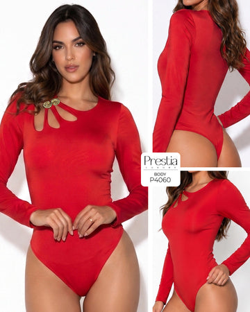 P4060 BODY POLILICRA ROJO