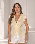 P4072 BLUSA CELINE AMARILLO