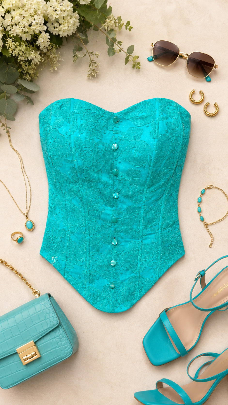 P4077 BLUSA MAYA BORDADA VERDE JADE
