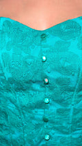 P4077 BLUSA MAYA BORDADA VERDE JADE