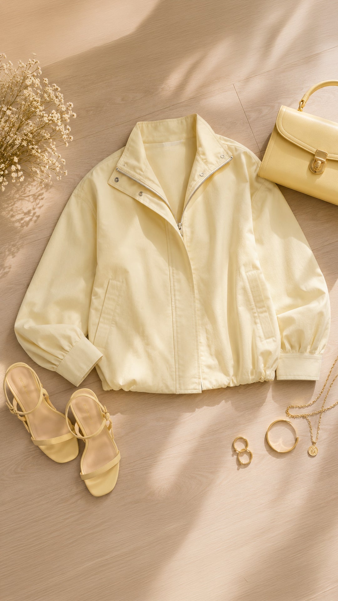 P4079 CHAQUETA PRISMA REAL AMARILLO