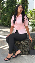 P4089 CAMISA POPELINA ROSADO