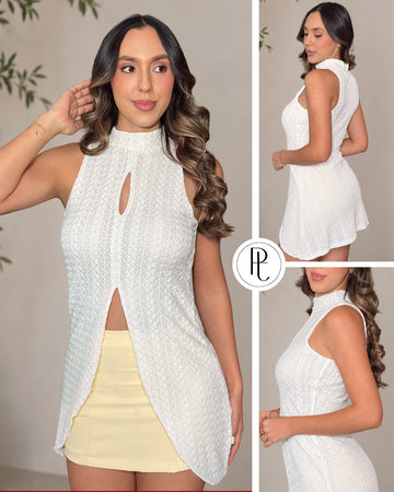 P4103 BLUSA MAYA MARFIL