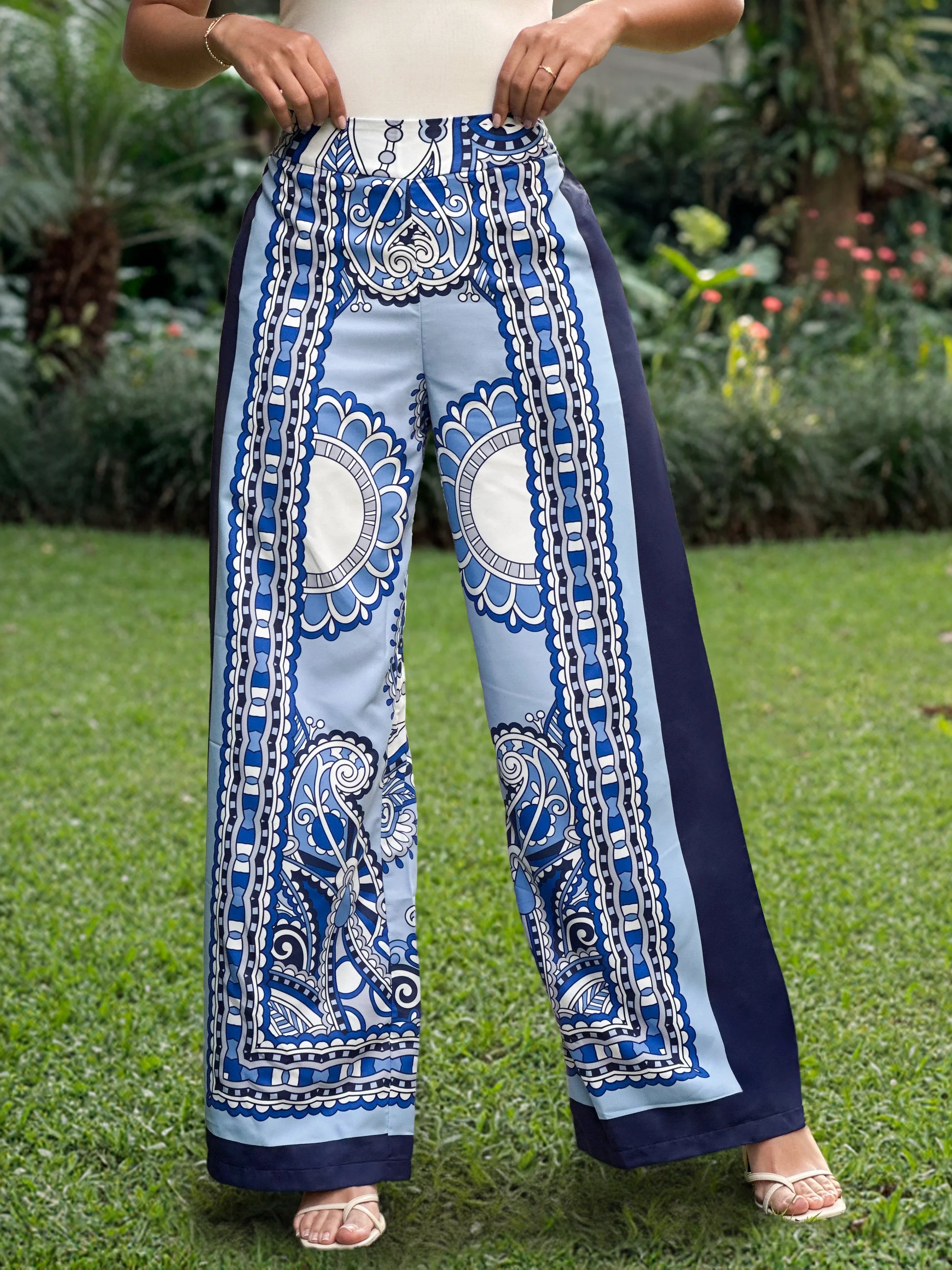 P74369 PANTALÓN AGATHA AZUL