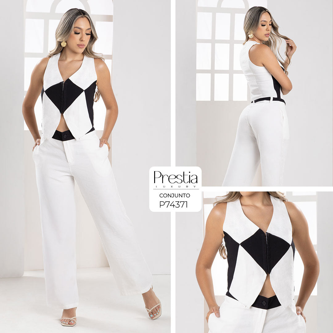 P74371 CONJUNTO FLOW MARFIL