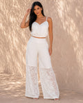 P74390 CONJUNTO CHIFON MARFIL