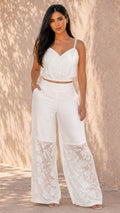 P74390 CONJUNTO CHIFON MARFIL