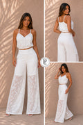 P74390 CONJUNTO CHIFON MARFIL