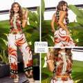 P74396 CONJUNTO CHALIS CAFE