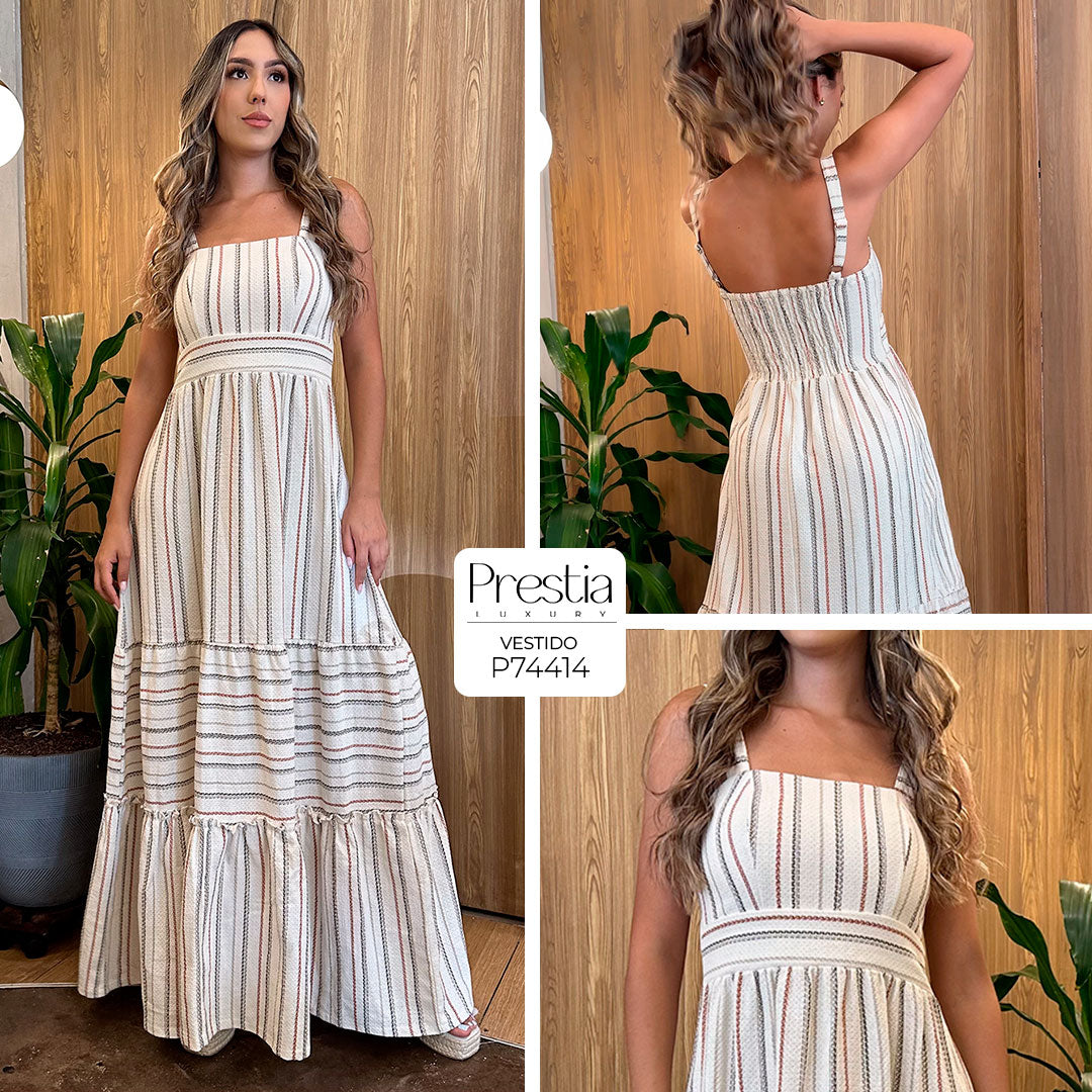 P74414 VESTIDO TEPIC ART BLANCO