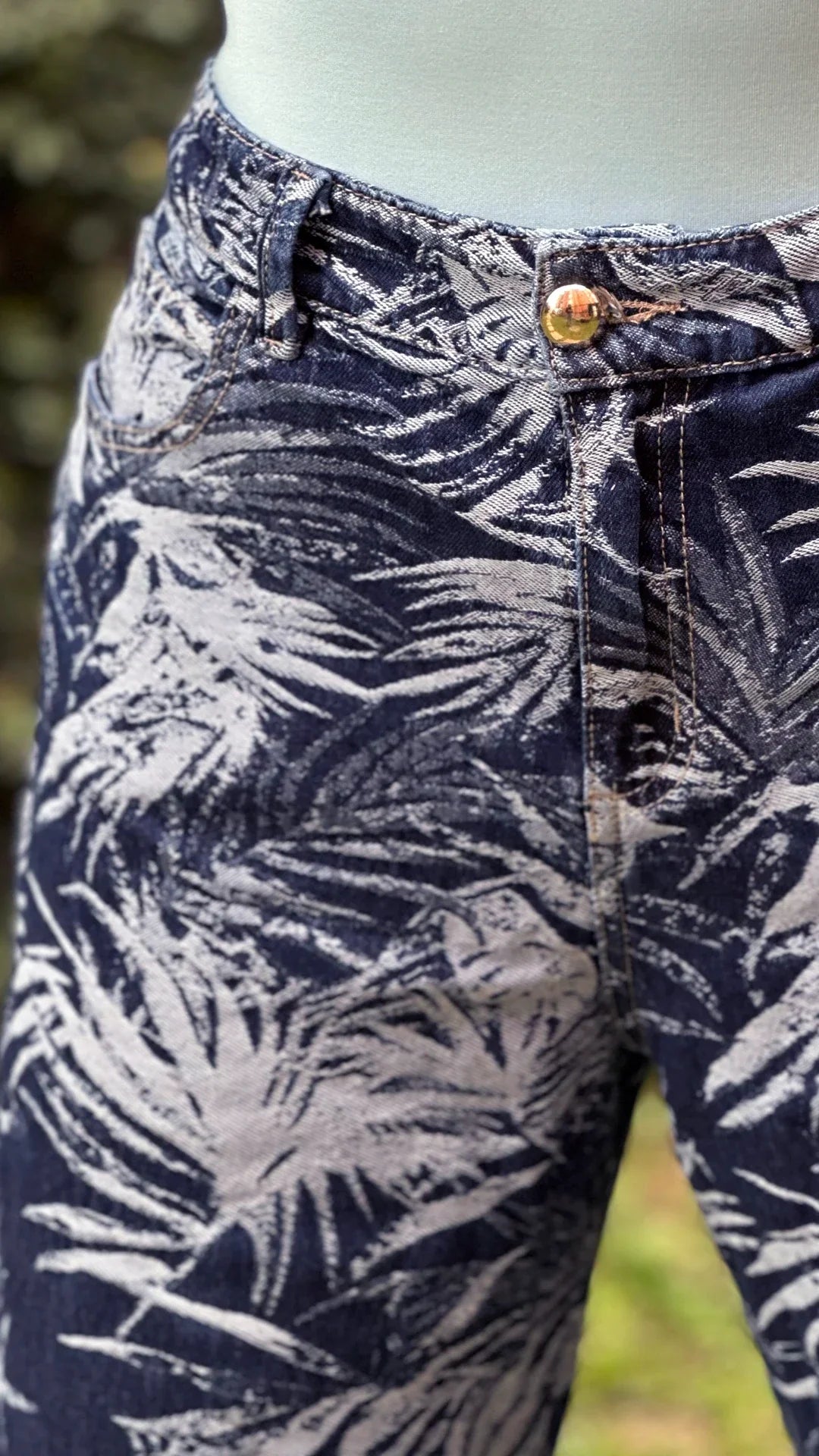 P74415 PANTALÓN INDIGO AZUL