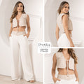 P74435 CONJUNTO LINO MARFIL