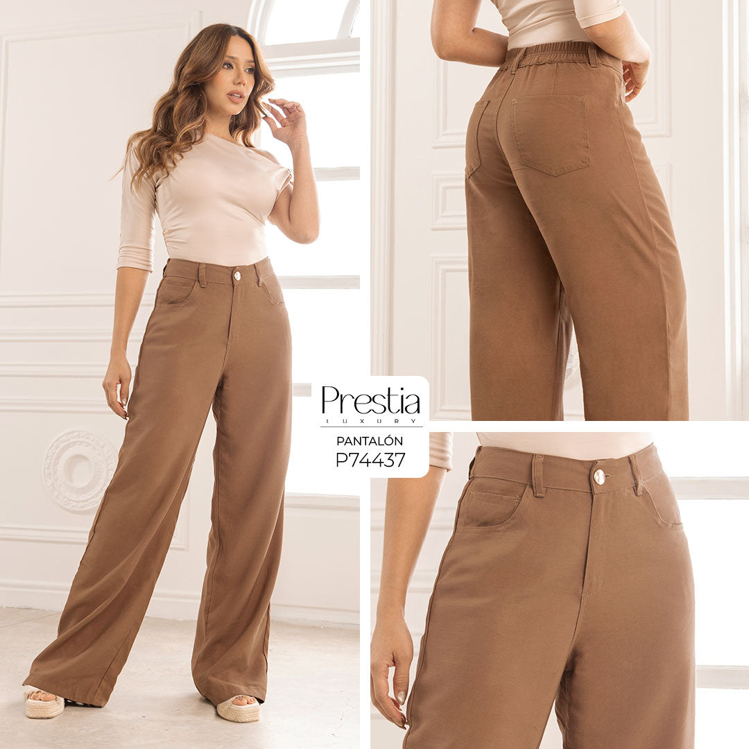 P74437 PANTALÓN STURDY FLAME MOKA