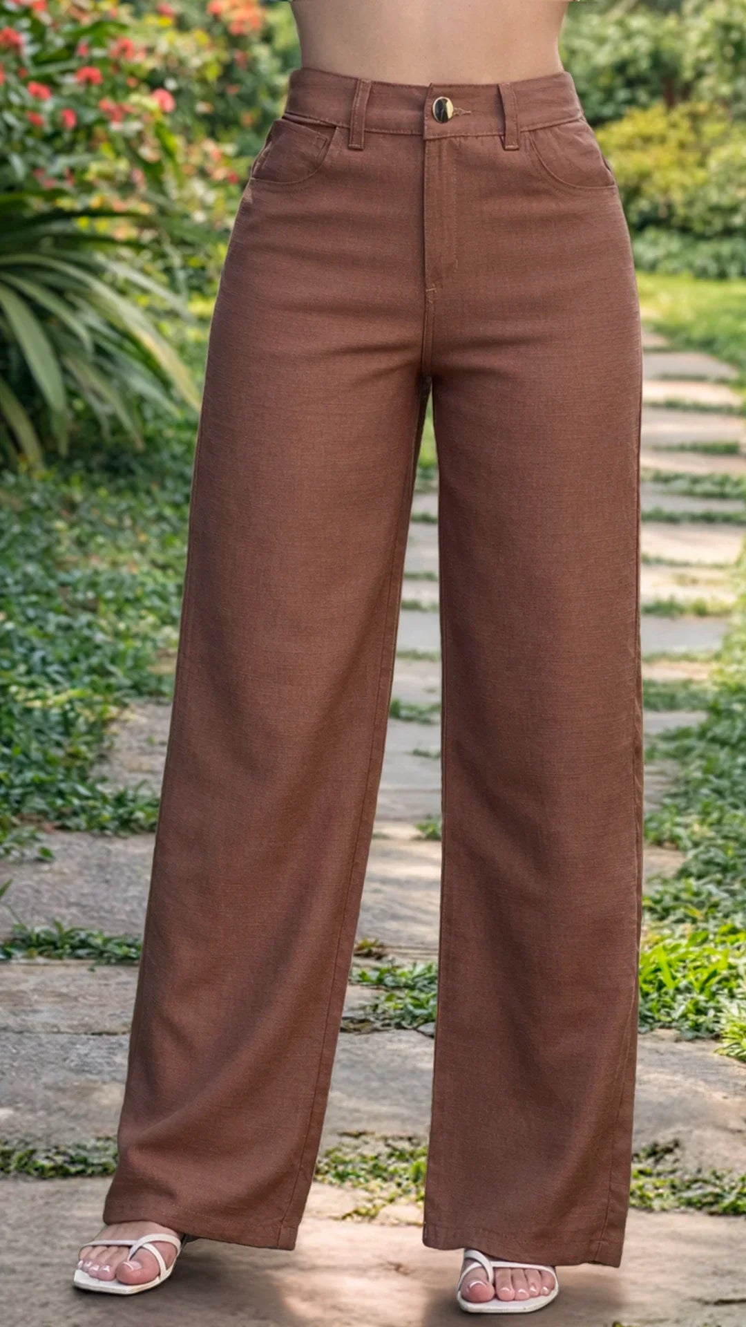 P74437 PANTALÓN STURDY FLAME MOKA