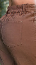 P74437 PANTALÓN STURDY FLAME MOKA