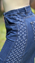P74440 PANTALÓN INDIGO AZUL