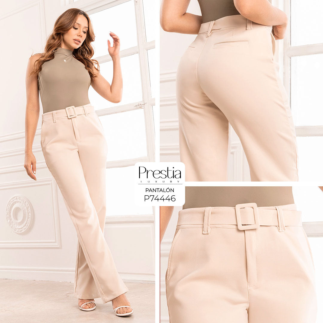 P74446 PANTALÓN NOCHES DE VIENA CAMEL