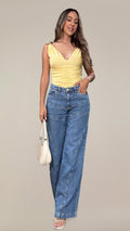 P74457 PANTALON INDIGO AZUL