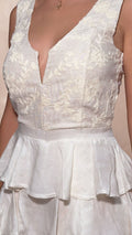 P74458 VESTIDO CHALIS MANTEQUILLA