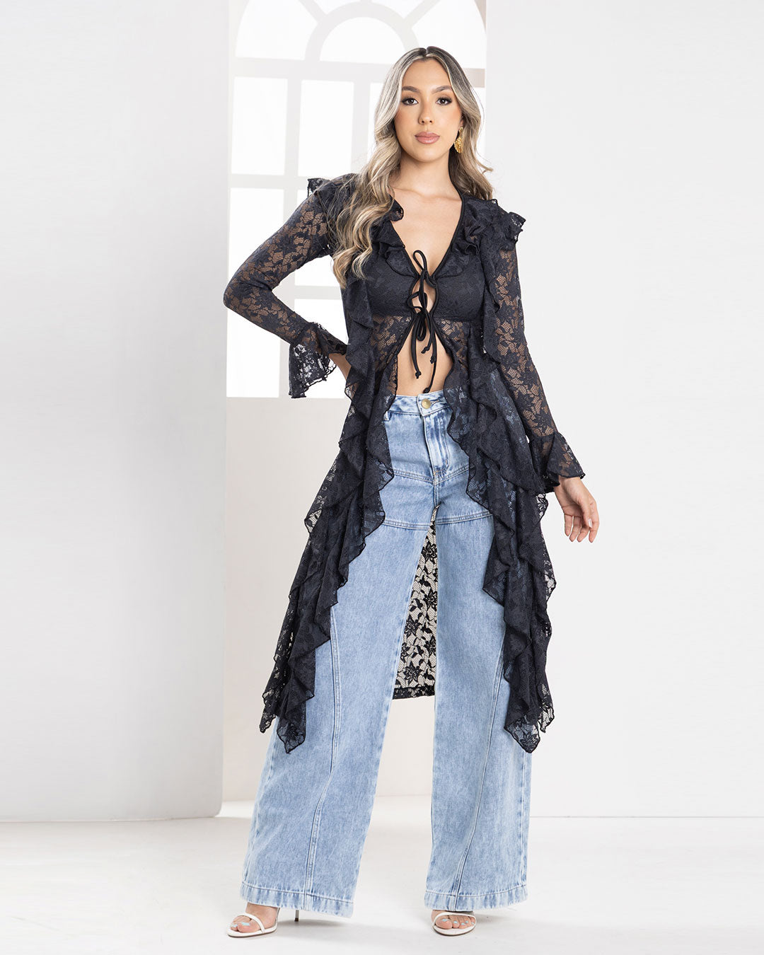 P74462 BLUSON BLONDA NEGRO