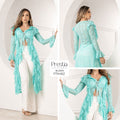 P74462 BLUSON BLONDA VERDE MENTA