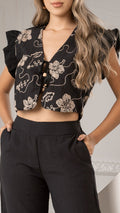 P74464 CONJUNTO LINOPOLIESTER NEGRO