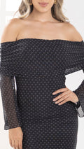 P74486 MALLATEX PUNTOS NEGRO