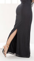 P74486 MALLATEX PUNTOS NEGRO