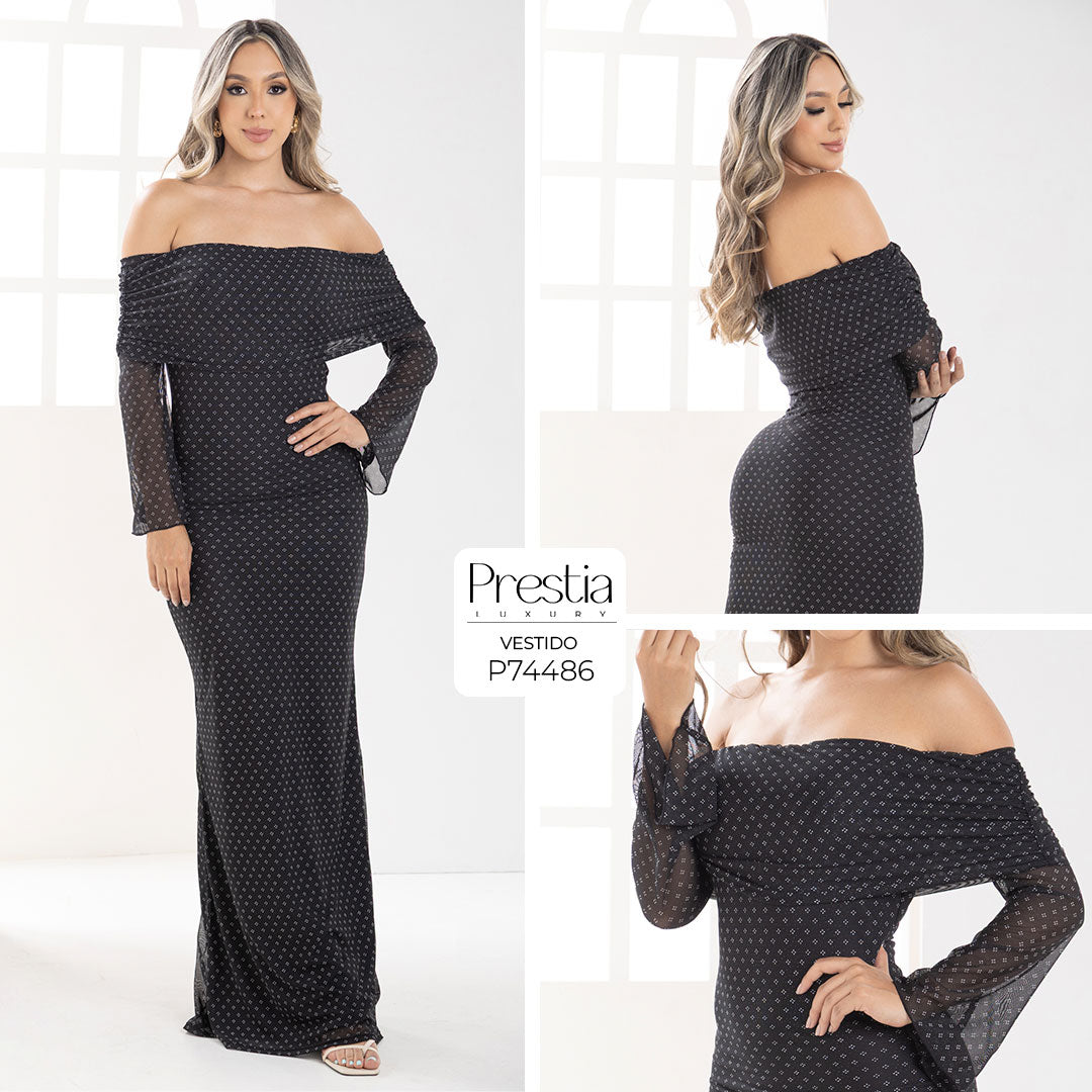 P74486 MALLATEX PUNTOS NEGRO